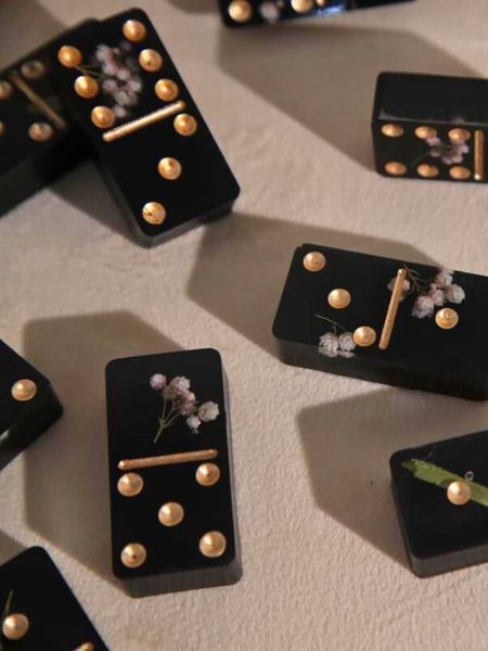 Bộ cờ Domino hoa cưới (10)