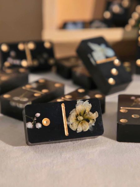 Bộ cờ Domino hoa cưới (9)