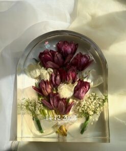 Khối hoa cưới hình vòm