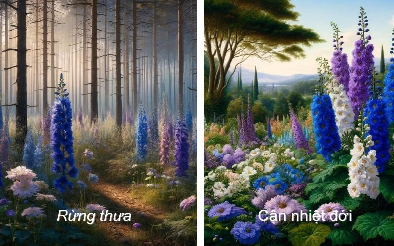 Vị trí trồng và phân bố của hoa phi yến trắng