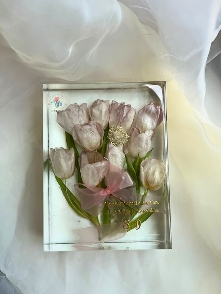 Khối hoa cưới hình vòm