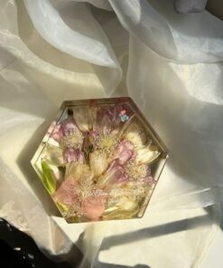 Khối hoa cưới hình lục giác