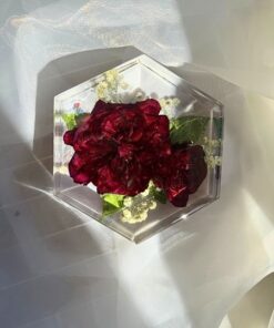 Khối hoa cưới hình lục giác