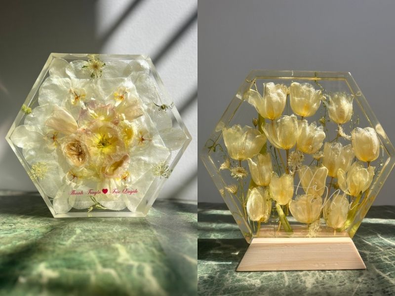 khối hoa lục giác