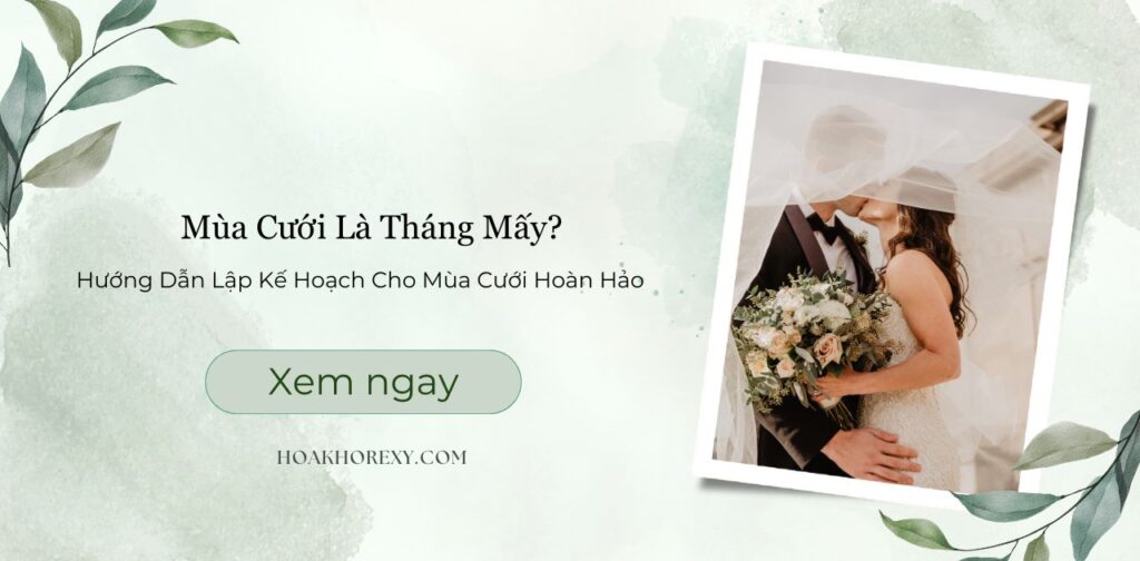 Mùa Cưới Là Tháng Mấy Hướng Dẫn Lập Kế Hoạch Cho Mùa Cưới Hoàn Hảo