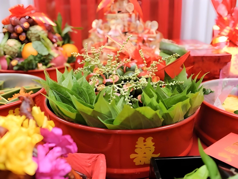 Tráp trầu cau - Khởi đầu tốt đẹp