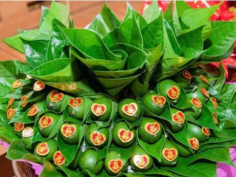 Mâm quả cưới truyền thống và ý nghĩa tâm linh đằng sau
