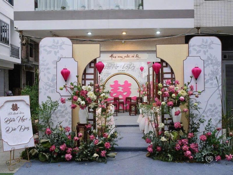 6 mẫu cổng hoa cưới đẹp cho ngày cưới ước mơ (1)