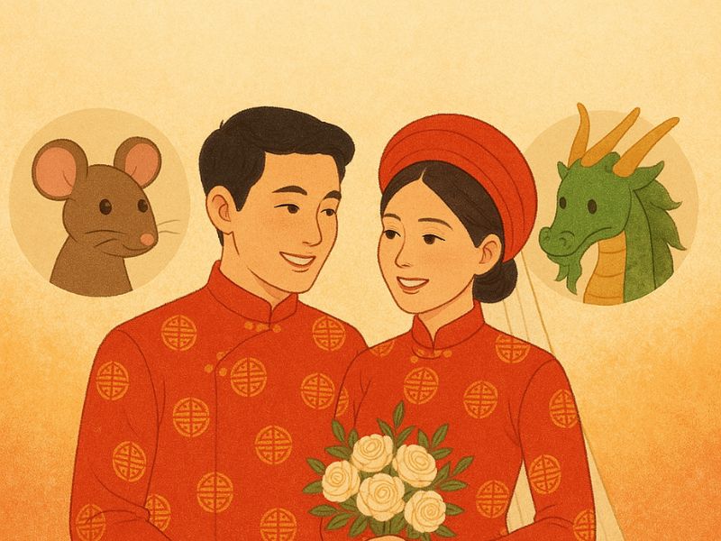 Cách tính cặp tuổi hợp nhau để cưới