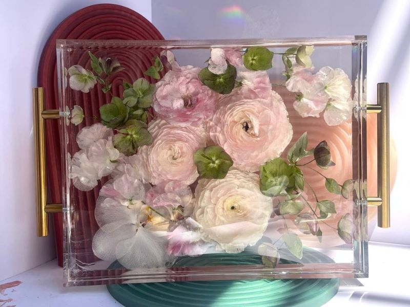 So sánh phương pháp ép hoa và phương pháp đèn hoa cưới 3D Resin