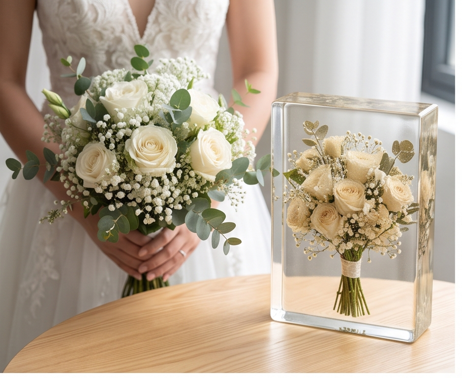 Cách bảo quản & lưu giữ bó hoa cưới cầm tay vĩnh cửu