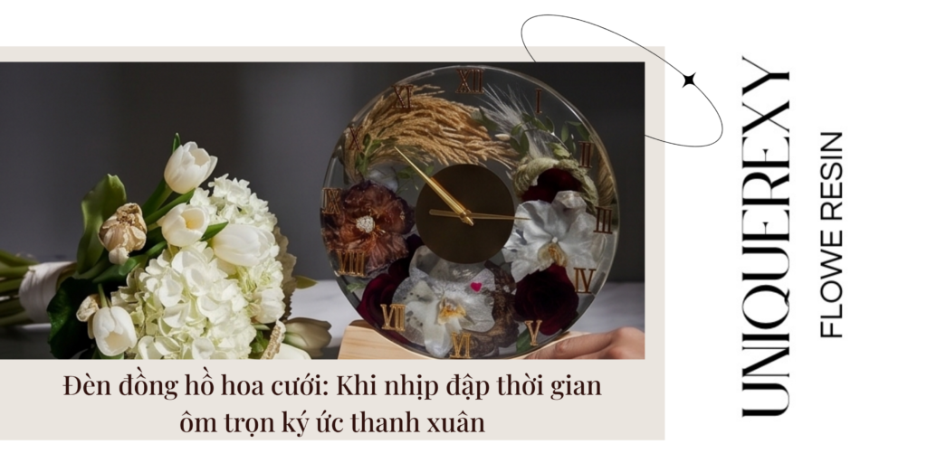 Đèn Đồng Hồ Hoa Cưới: Khi Nhịp Đập Thời Gian Ôm Trọn Ký Ức Thanh Xuân