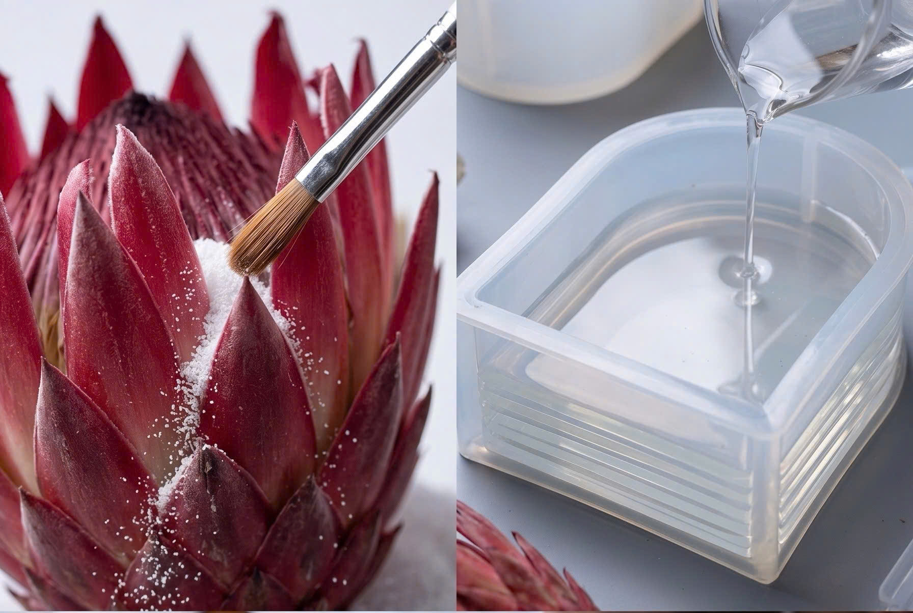 Khối Đèn Hoa Cưới Resin: Nơi Ánh Sáng Kể Câu Chuyện Về Sự Che Chở